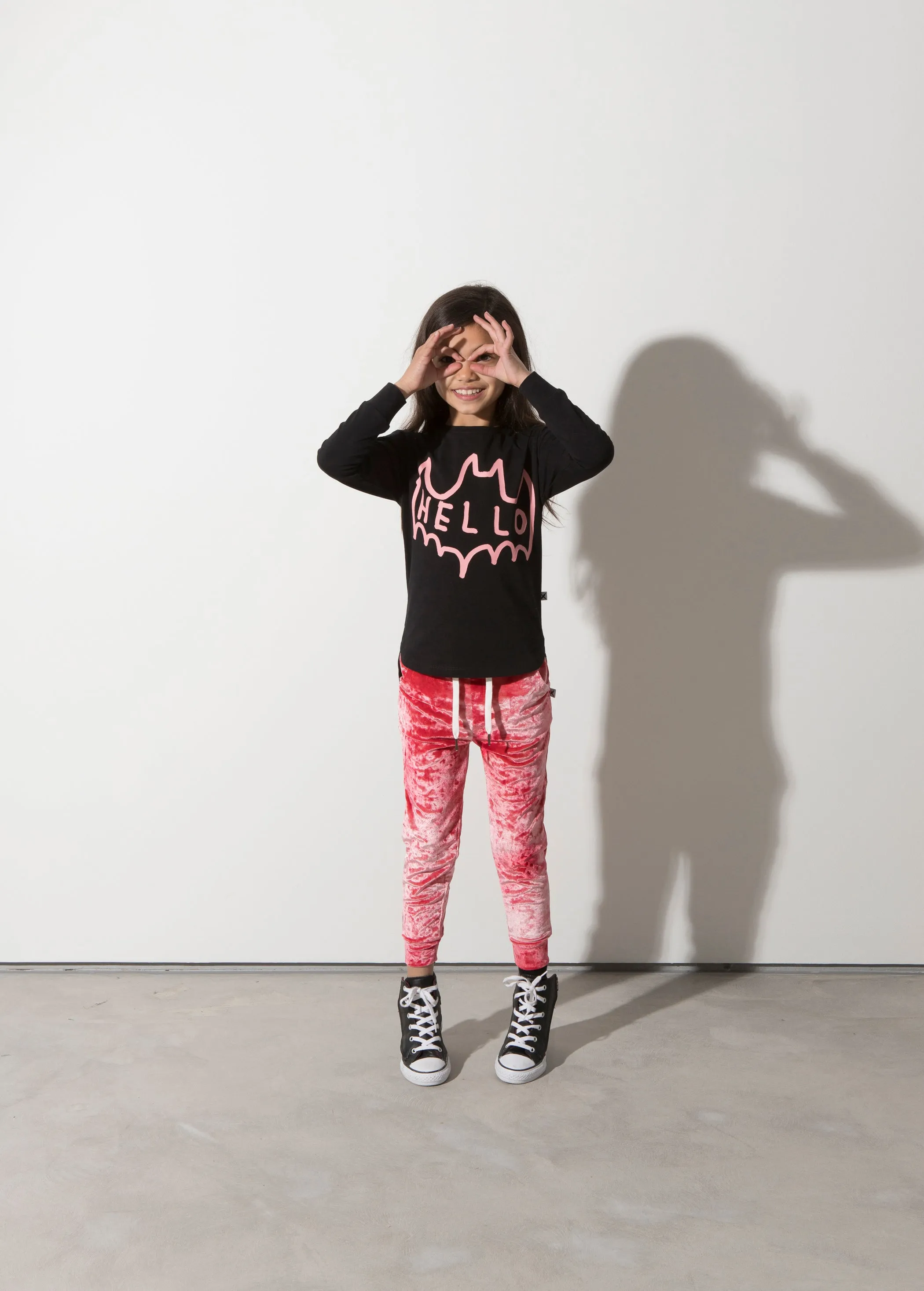 Minti Velvet Trackies - Red Tie Dye