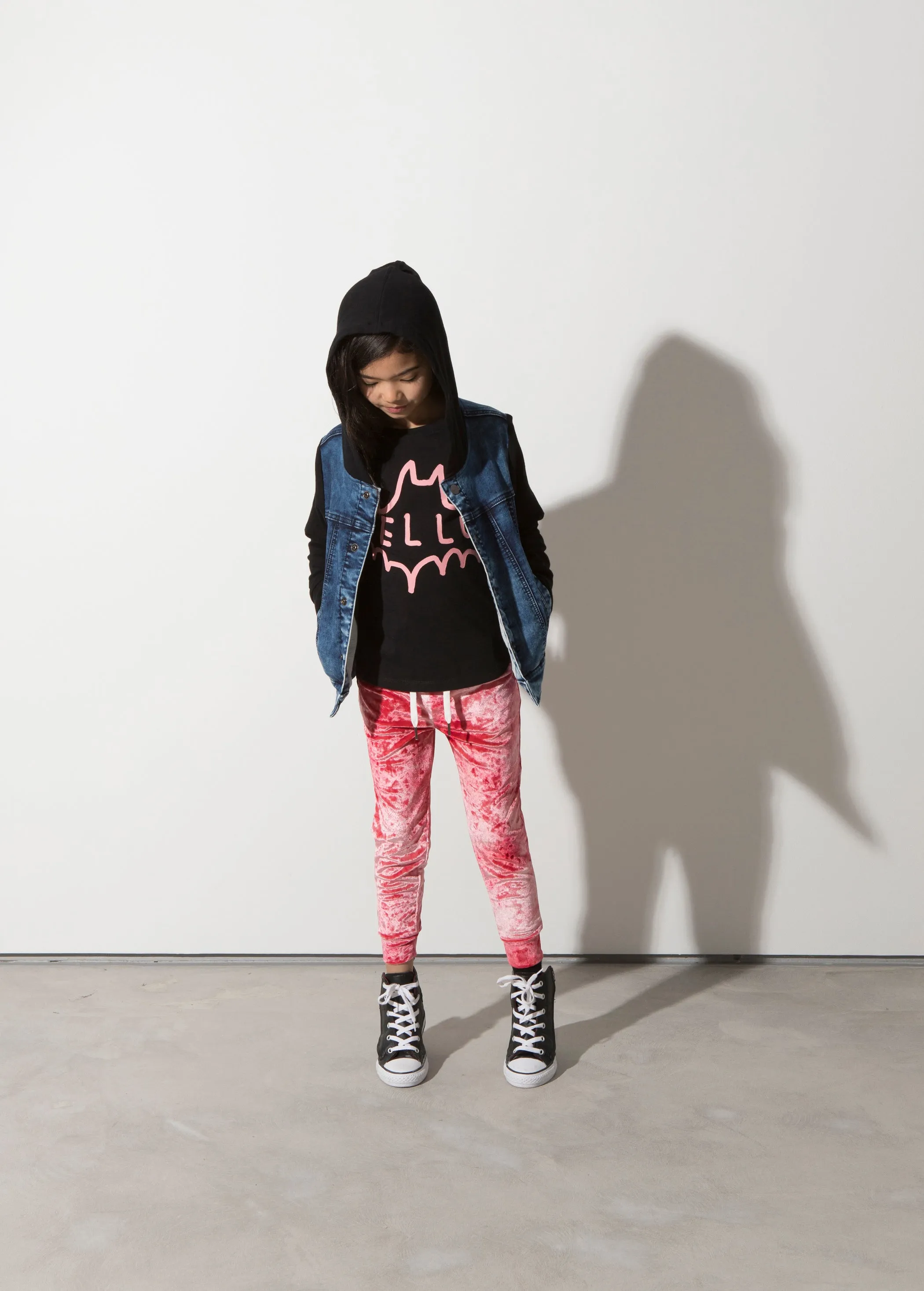 Minti Velvet Trackies - Red Tie Dye
