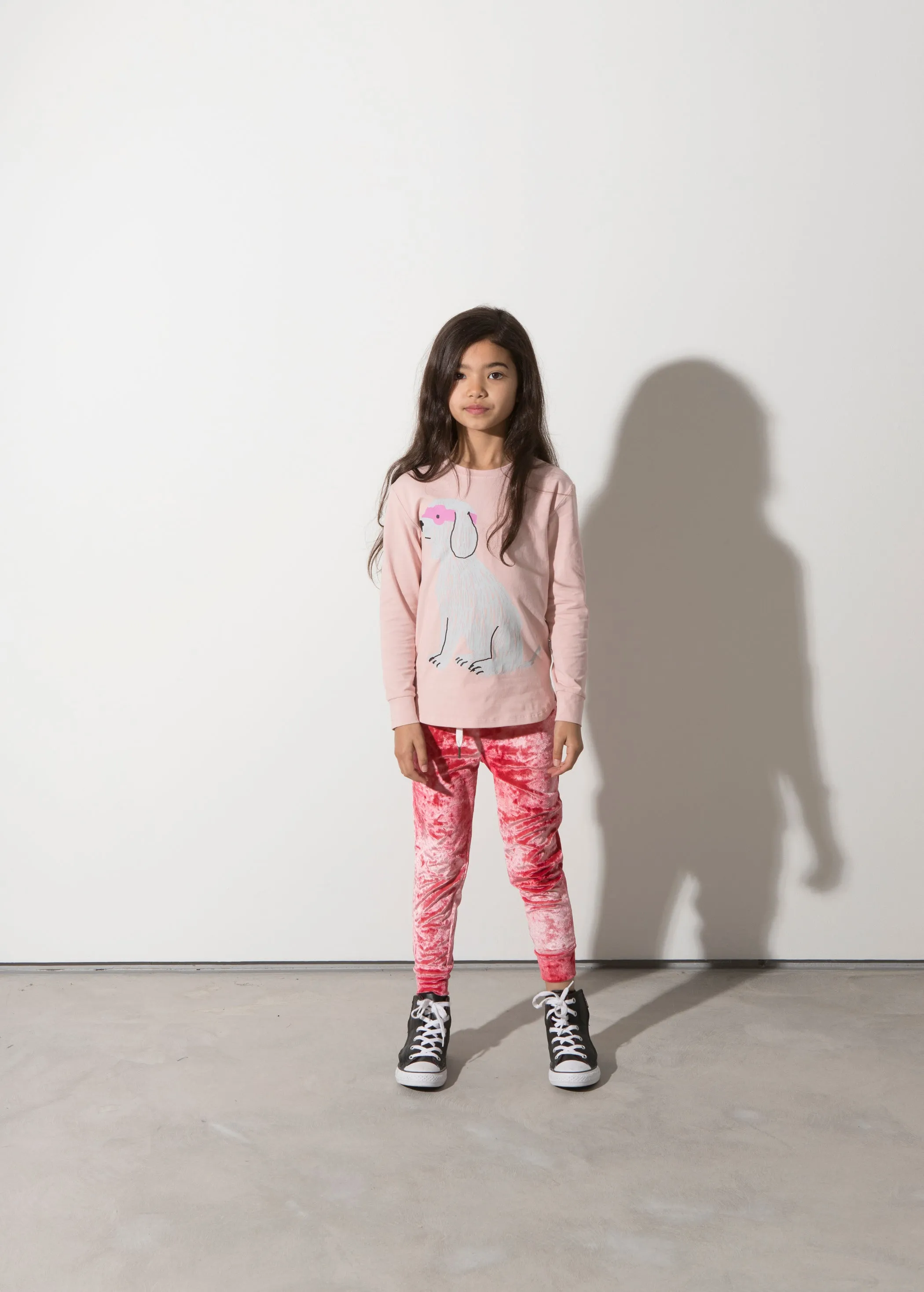 Minti Velvet Trackies - Red Tie Dye