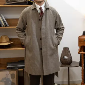 MV Italian Wool Herringbone Coat