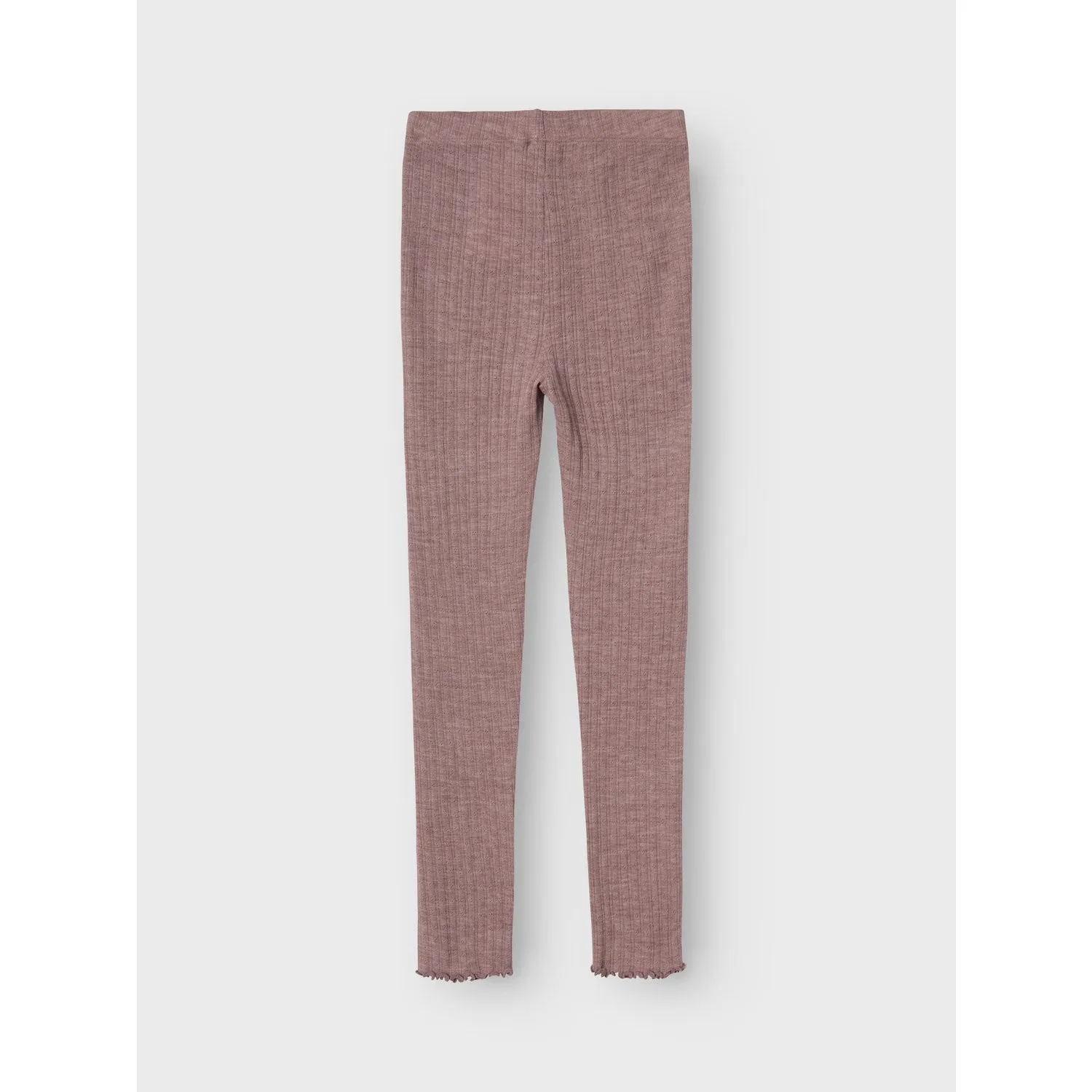 Name It Purple Dove Wossa Wool/Silk Rib Leggings