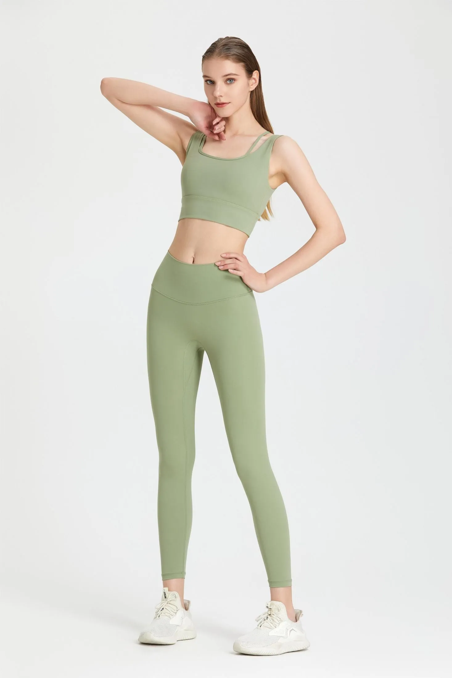 No Front Seam High-Rise Leggings