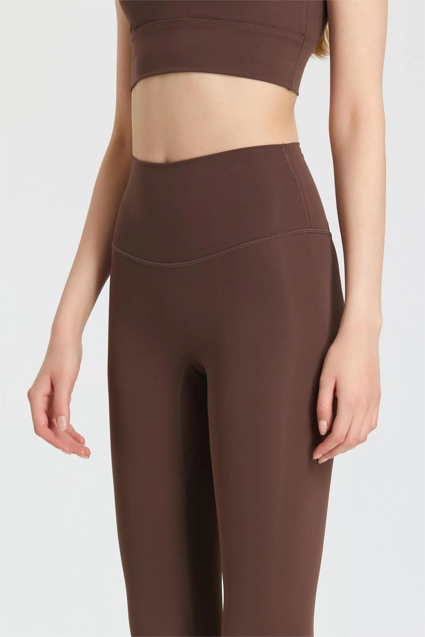 No Front Seam High-Rise Leggings