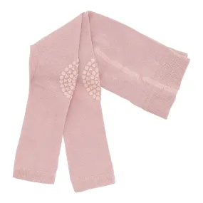 Non-slip crawling leggings with grip for babies and toddlers - Dusty Rose
