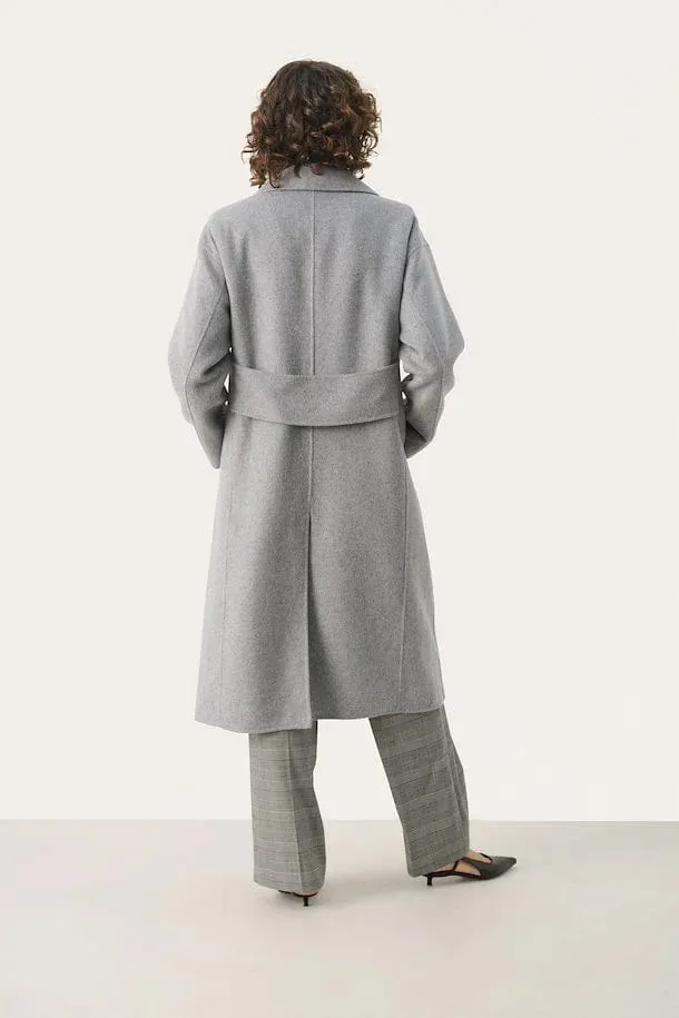 Part Two LorelaiPW Coat in Light Grey
