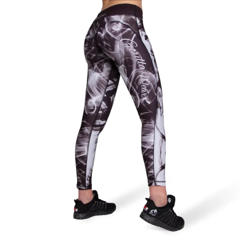 Phoenix tights - Black/White