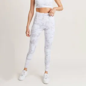 Pink Dawn Camo Print Highwaist Leggings
