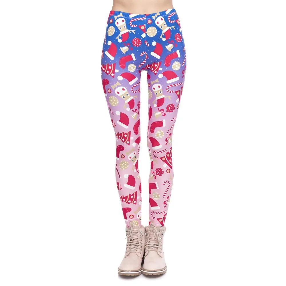 Pink Xmas Leggings