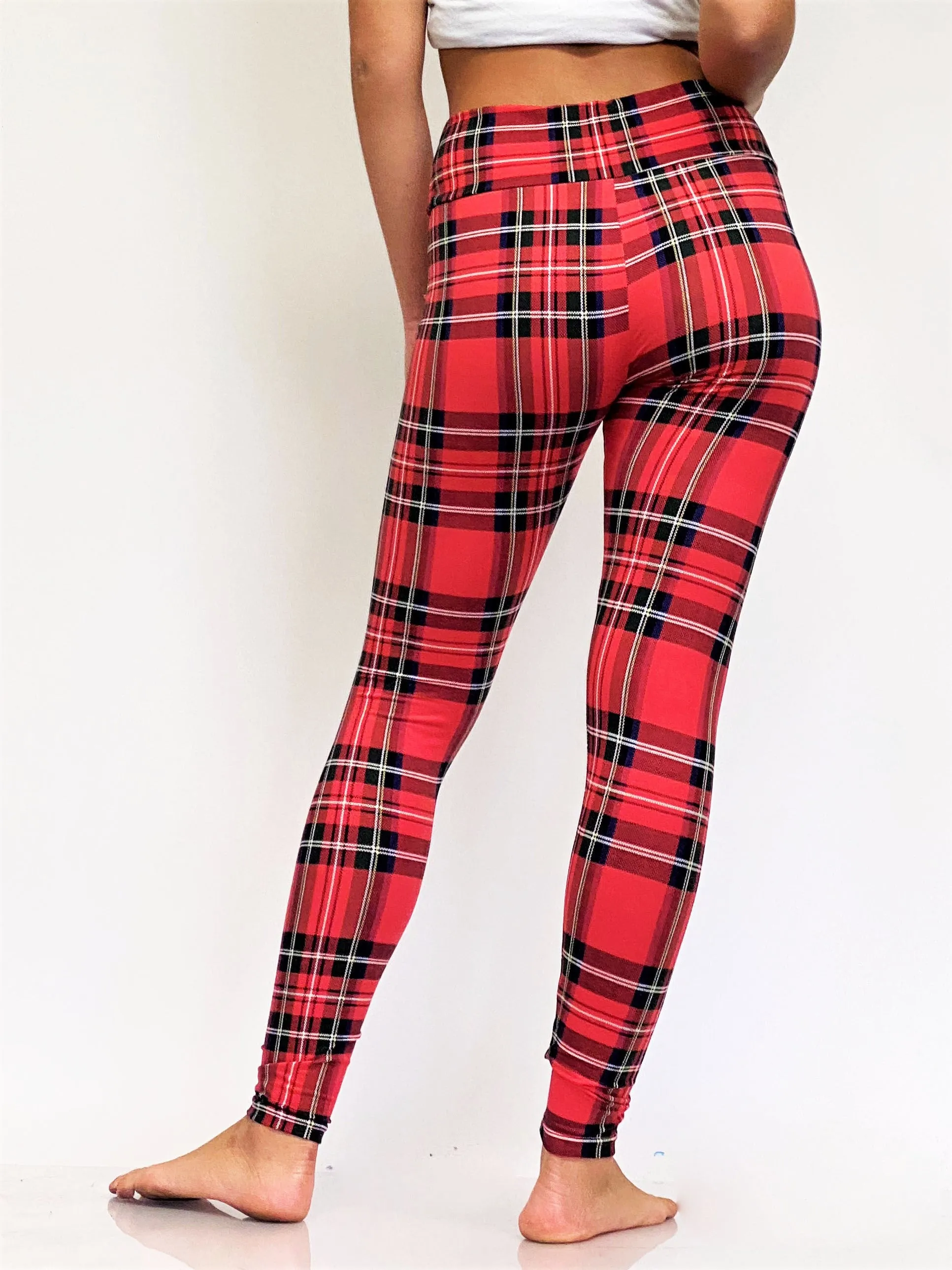 Plaid Leggings