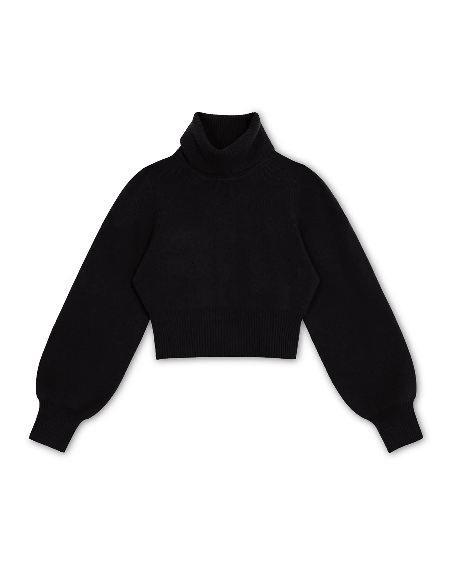 Polly Turtleneck in Black
