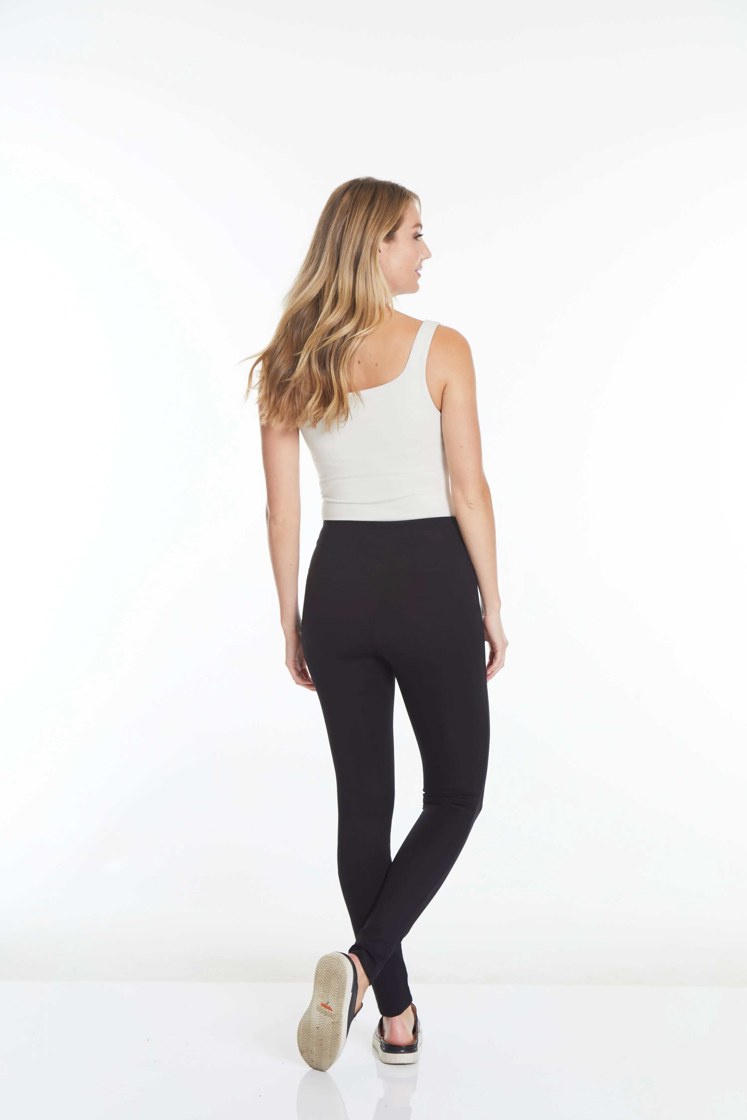 Ponte Leggings - Black