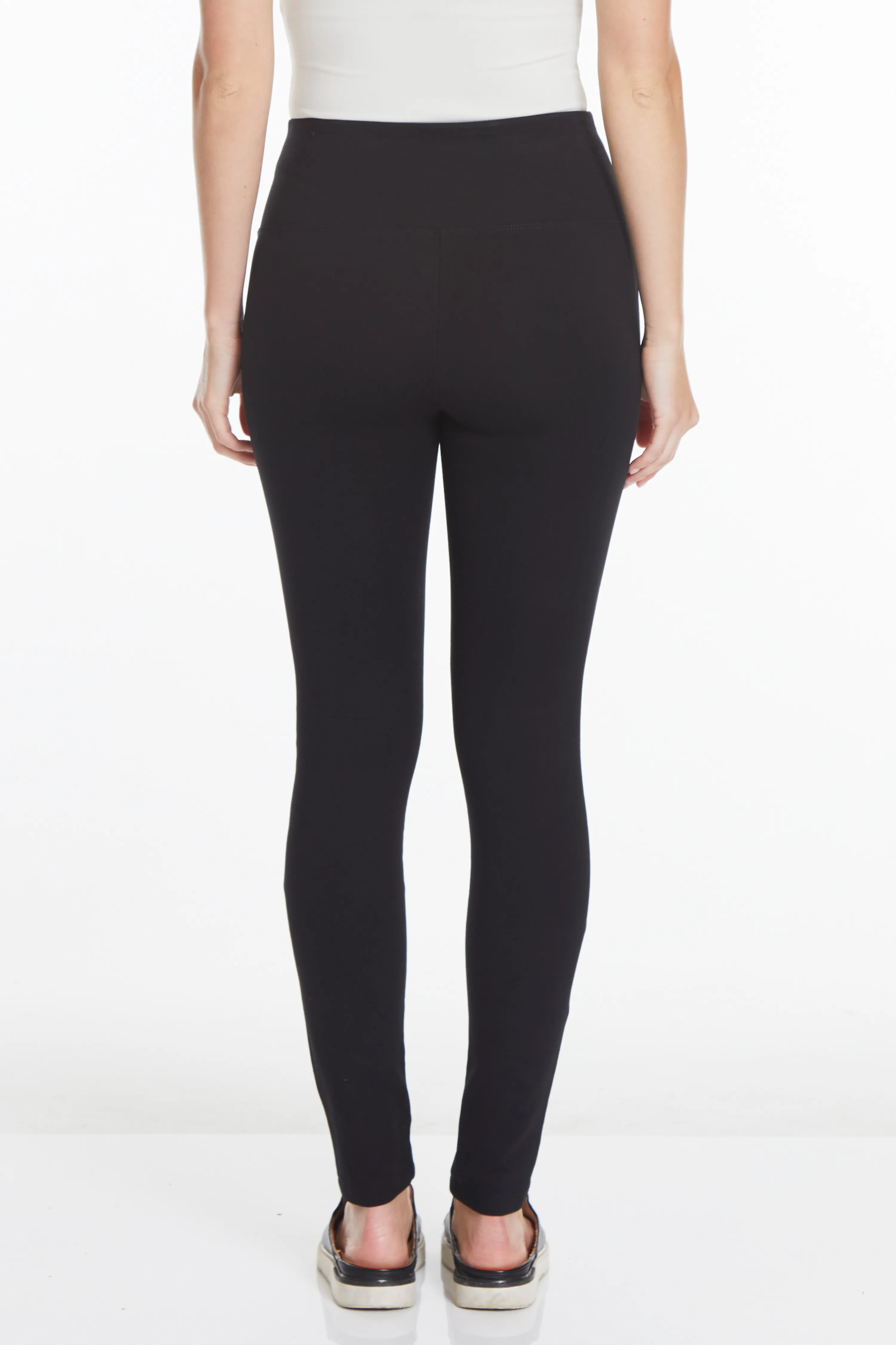 Ponte Leggings - Black