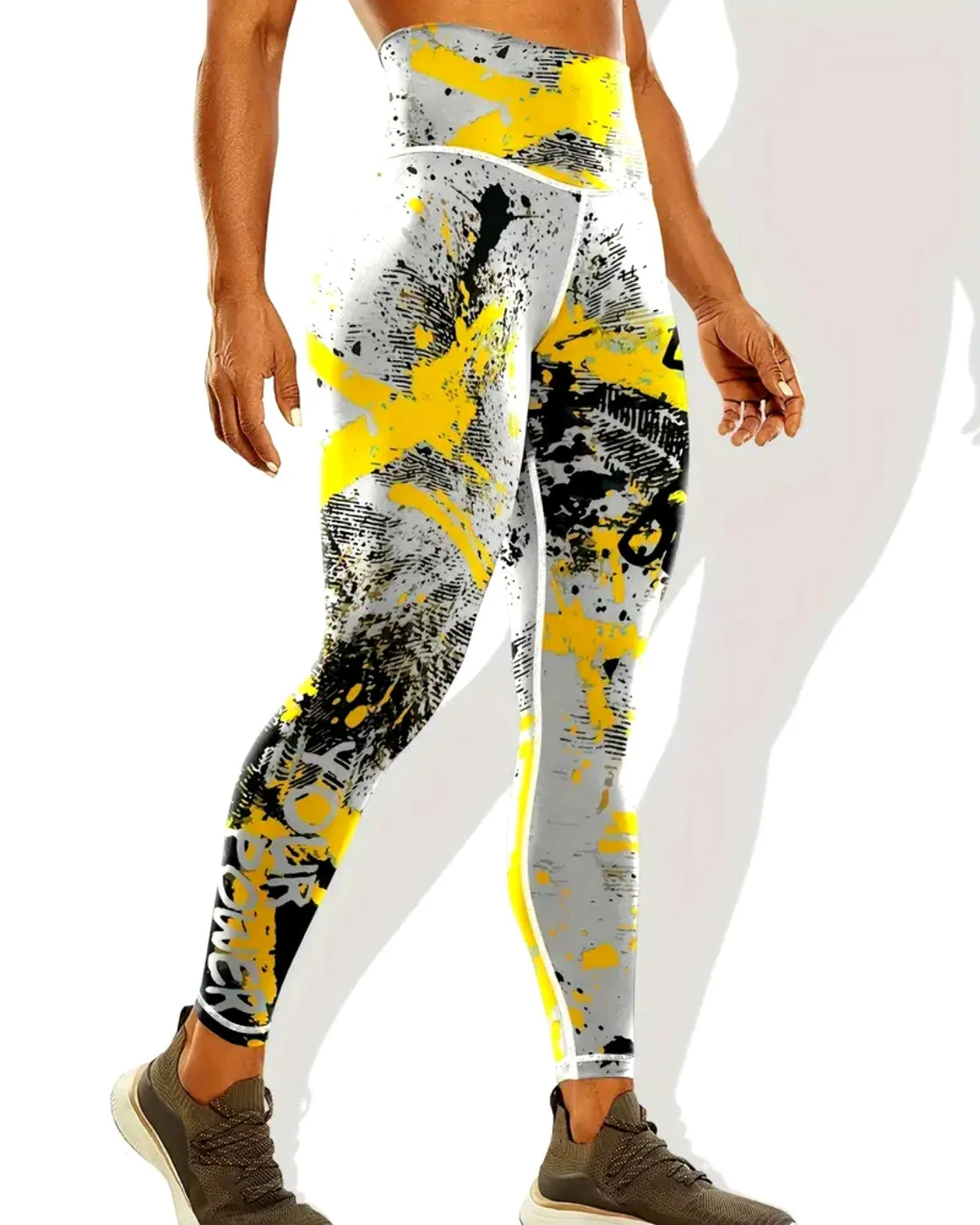 Power Up Leggings - Yellow