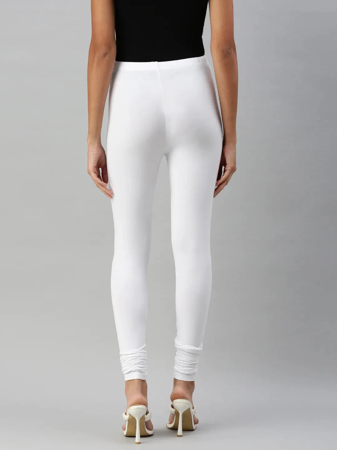 Prisma Churidar Leggings White