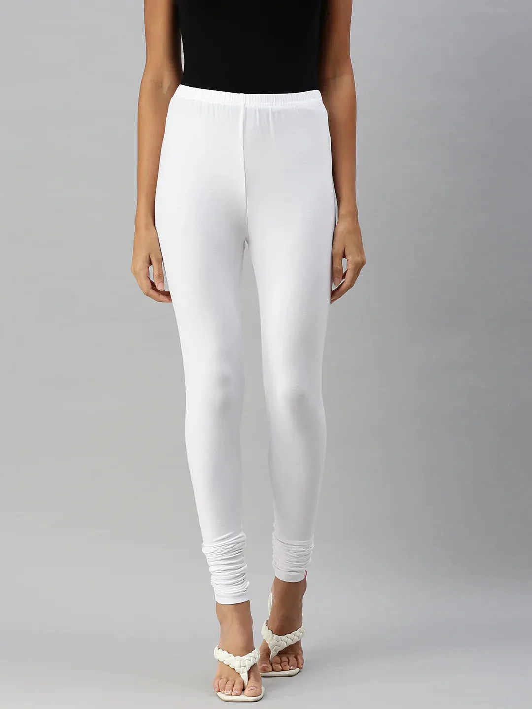 Prisma Churidar Leggings White