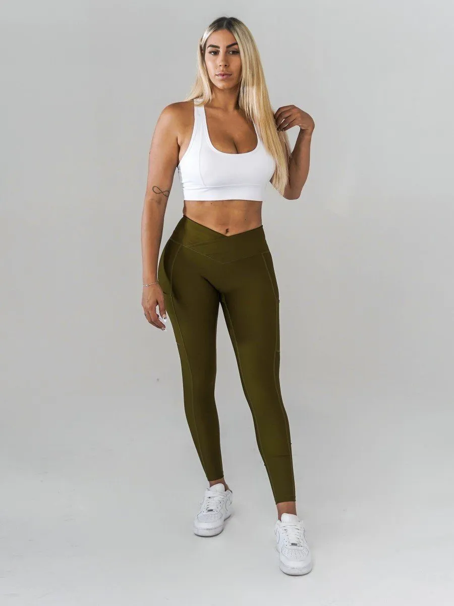 Pristine Pocket Leggings | OLIVE