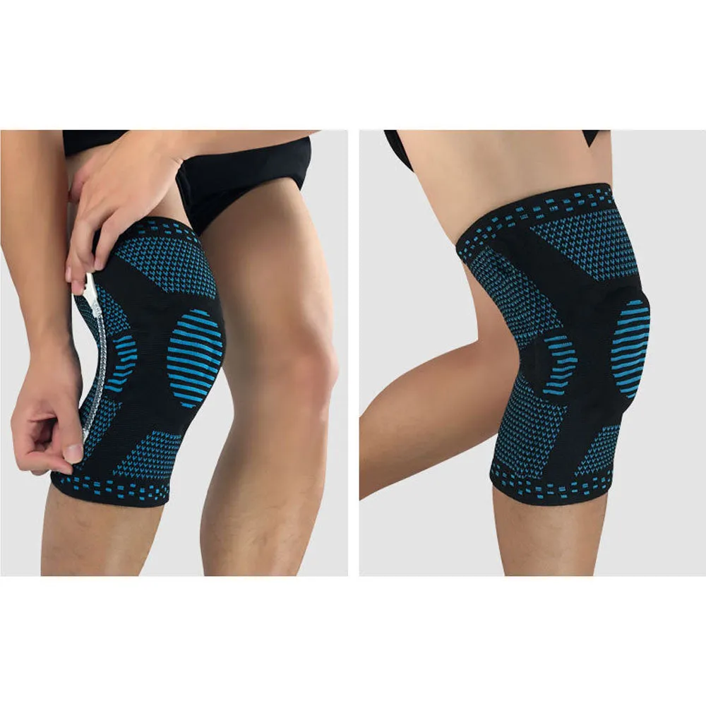 Professional Compression Knee Brace Support Protector For Arthritis Relief, Joint Pain, ACL MCL Meniscus Tear Post Surgery