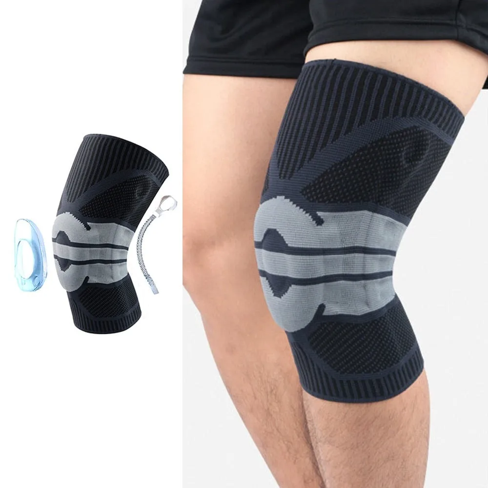 Professional Compression Knee Brace Support Protector For Arthritis Relief, Joint Pain, ACL MCL Meniscus Tear Post Surgery