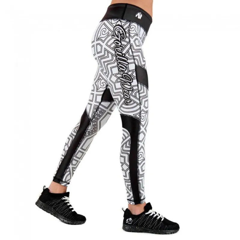 Pueblo Tights - Black/White