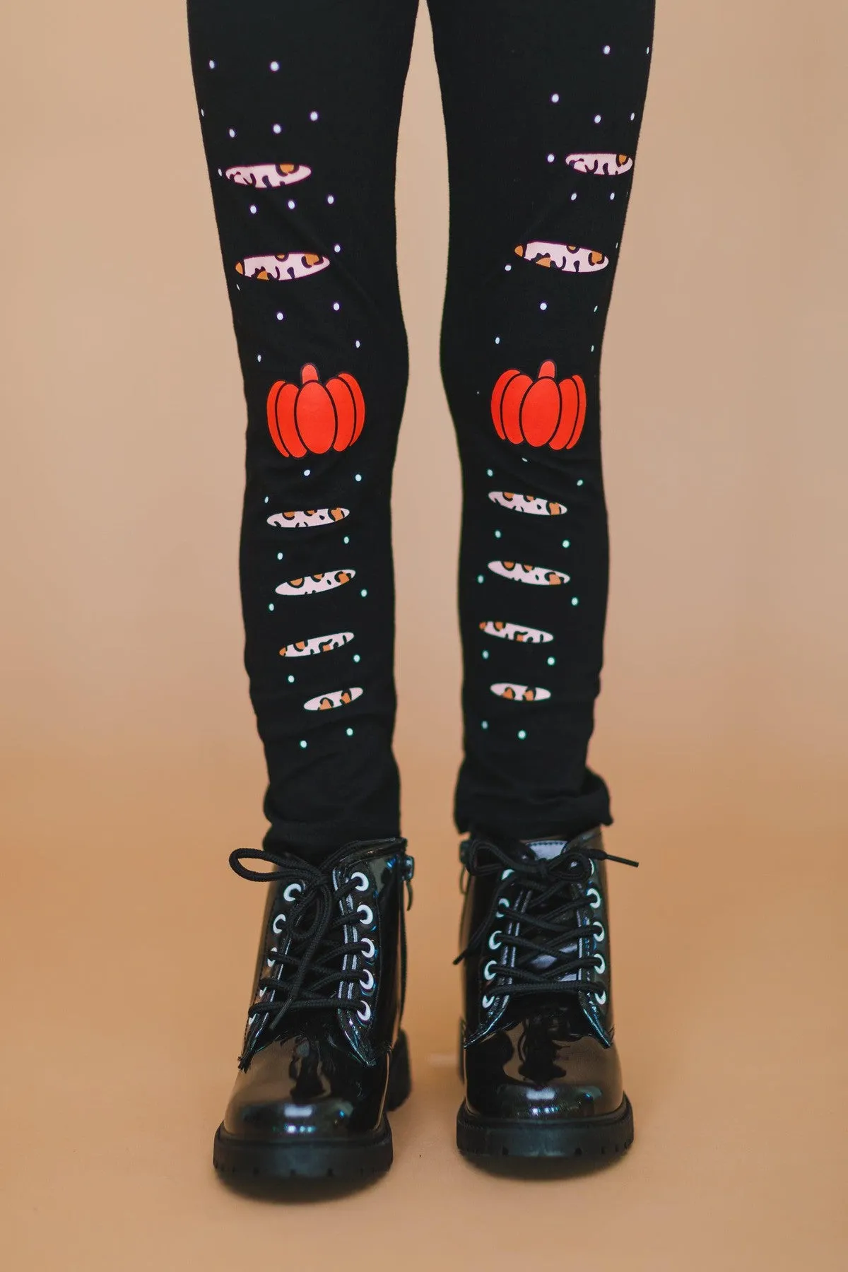 "Fall Vibes" Pumpkin Legging Set