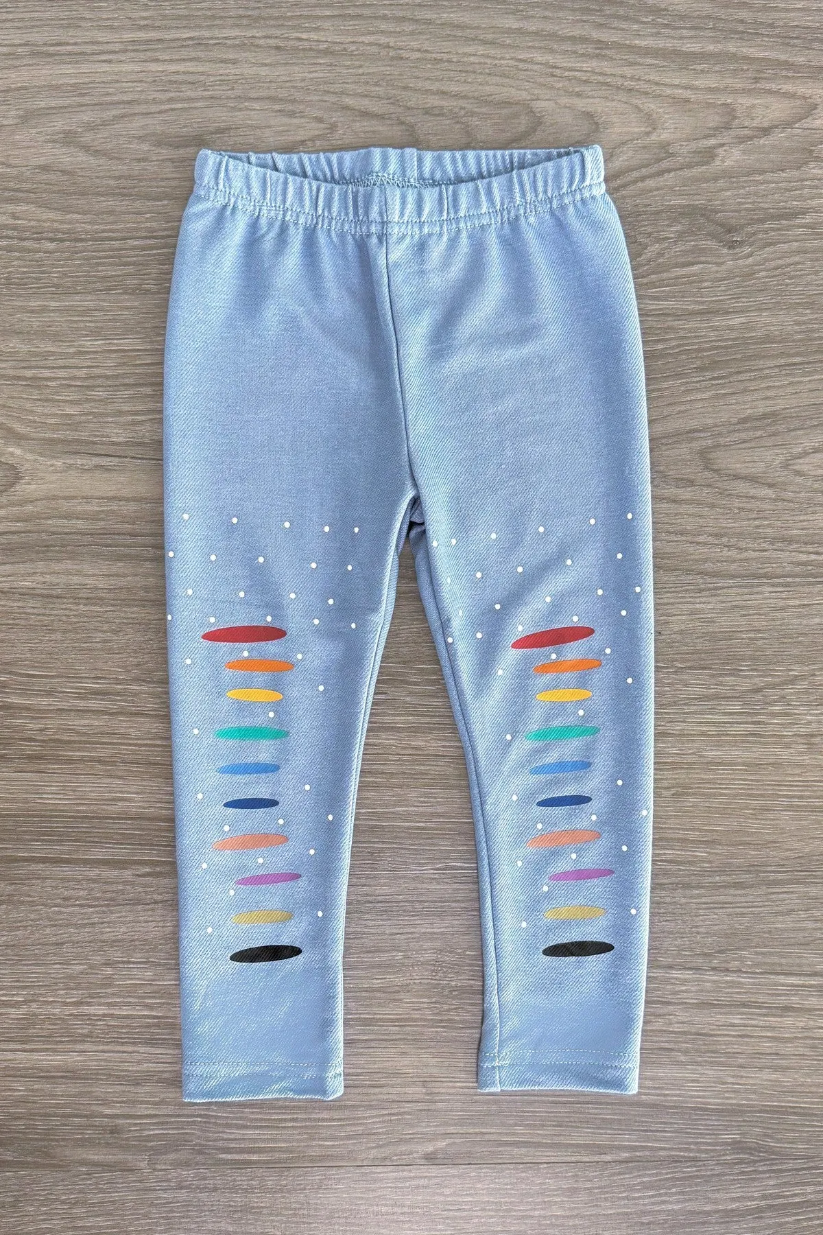 "Sassy Little Soul" Light Blue Legging Set