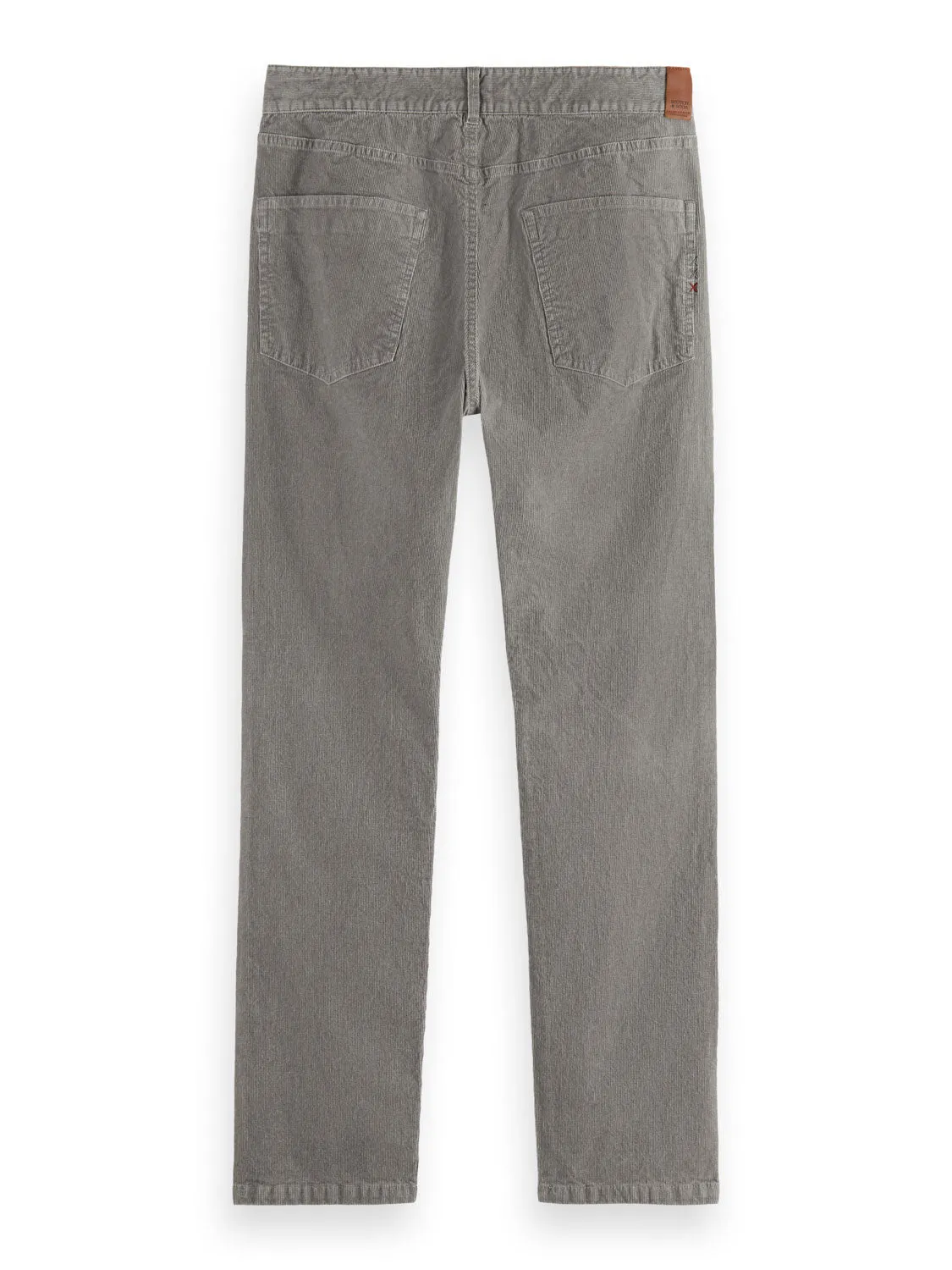 Ralston Regular Slim Fit Corduroy Pants in Seal Grey
