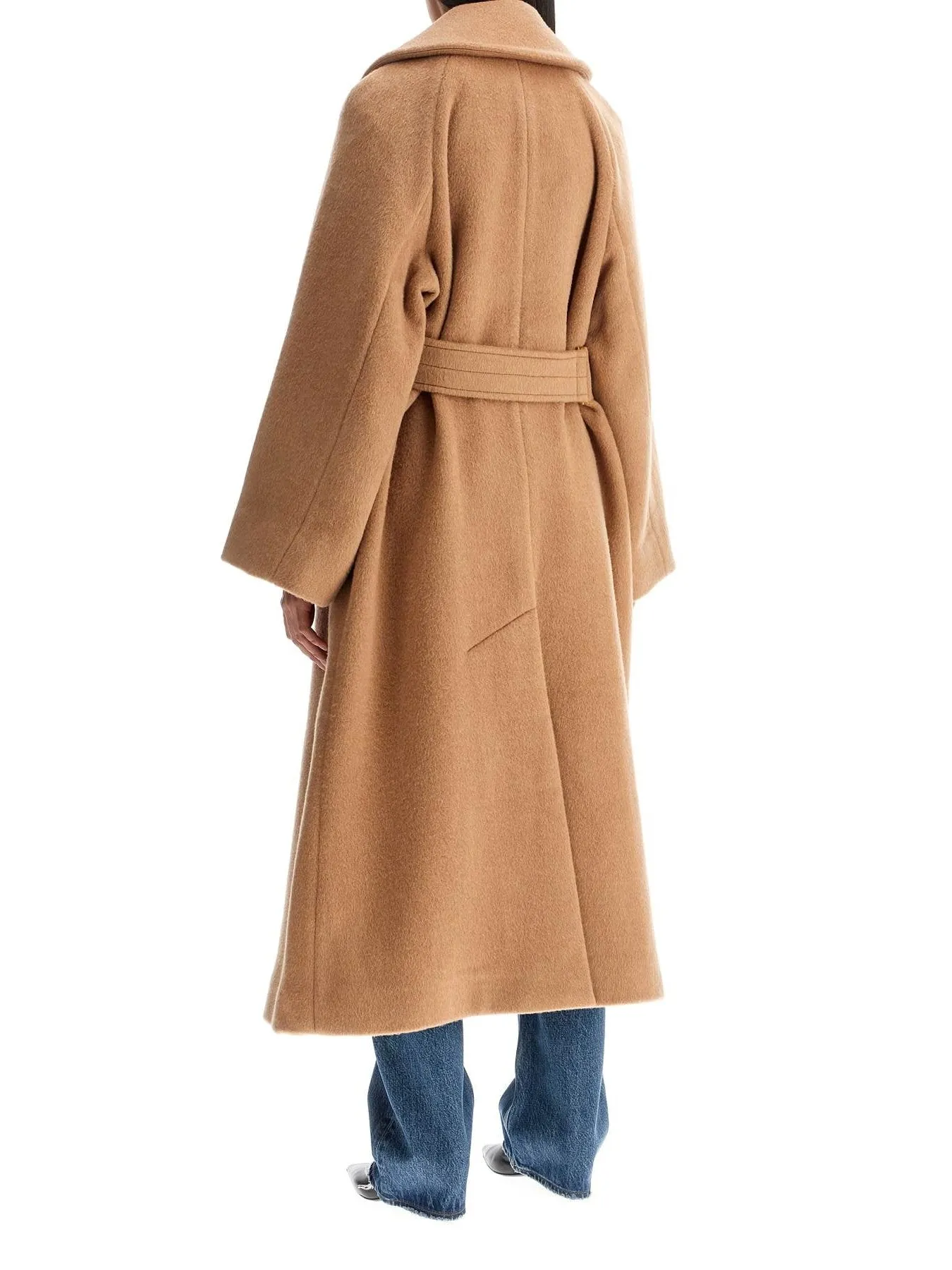Recycled Wool Long Coat
