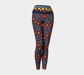 Red Zinnia Oasis Leggings
