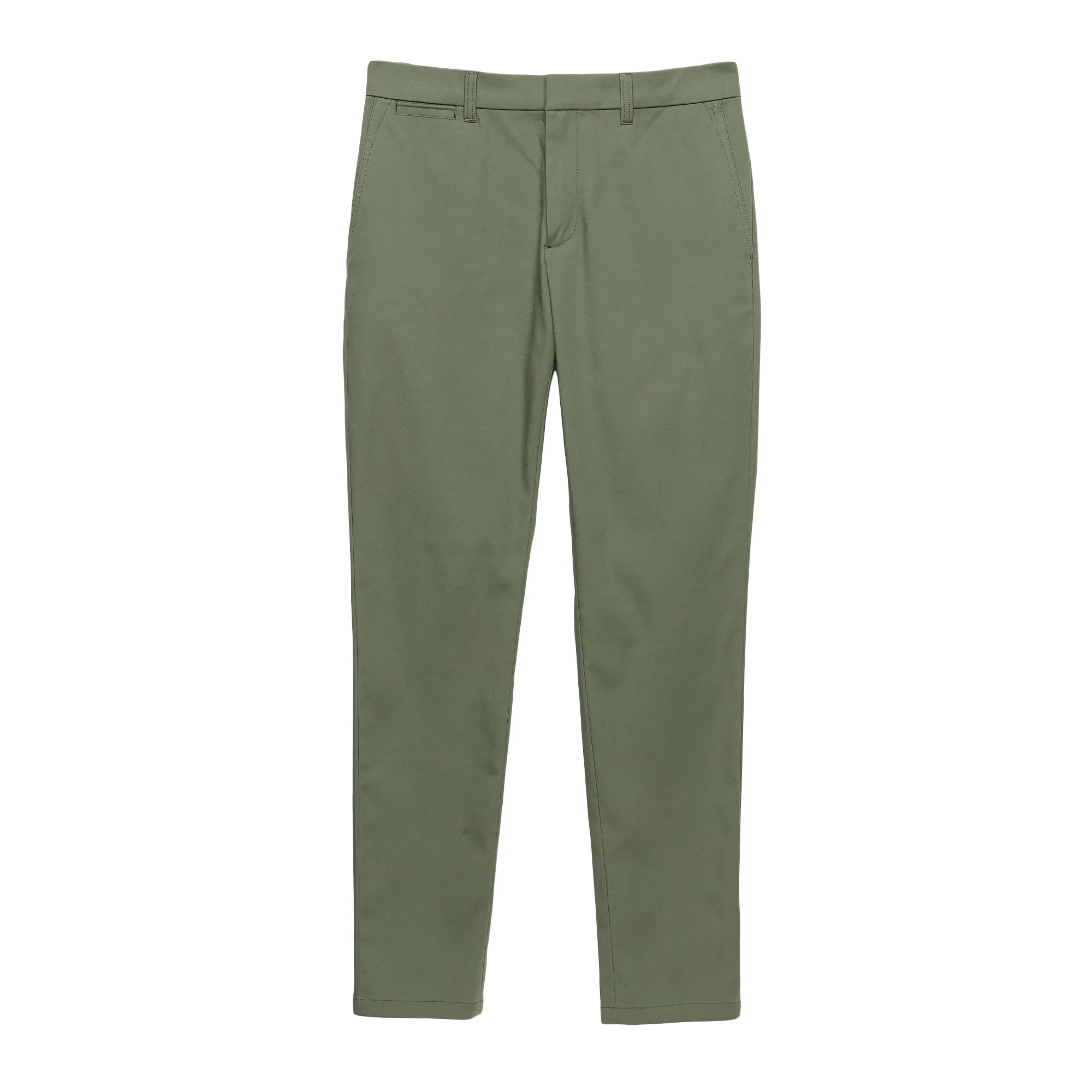 Regular Fit Luxe Chinos - Olivine Green