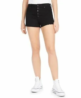 Rewash Juniors High-Rise Button-Front Shorts, Size 15