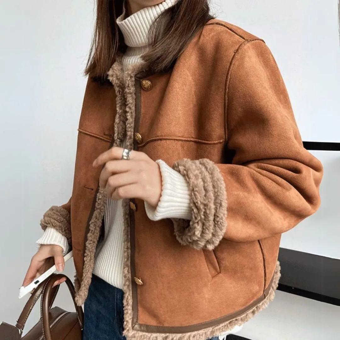 Rosalie | Shearling Fleece Jacket