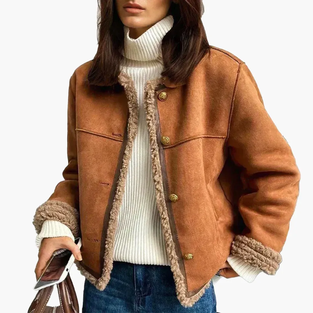 Rosalie | Shearling Fleece Jacket