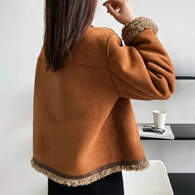 Rosalie | Shearling Fleece Jacket
