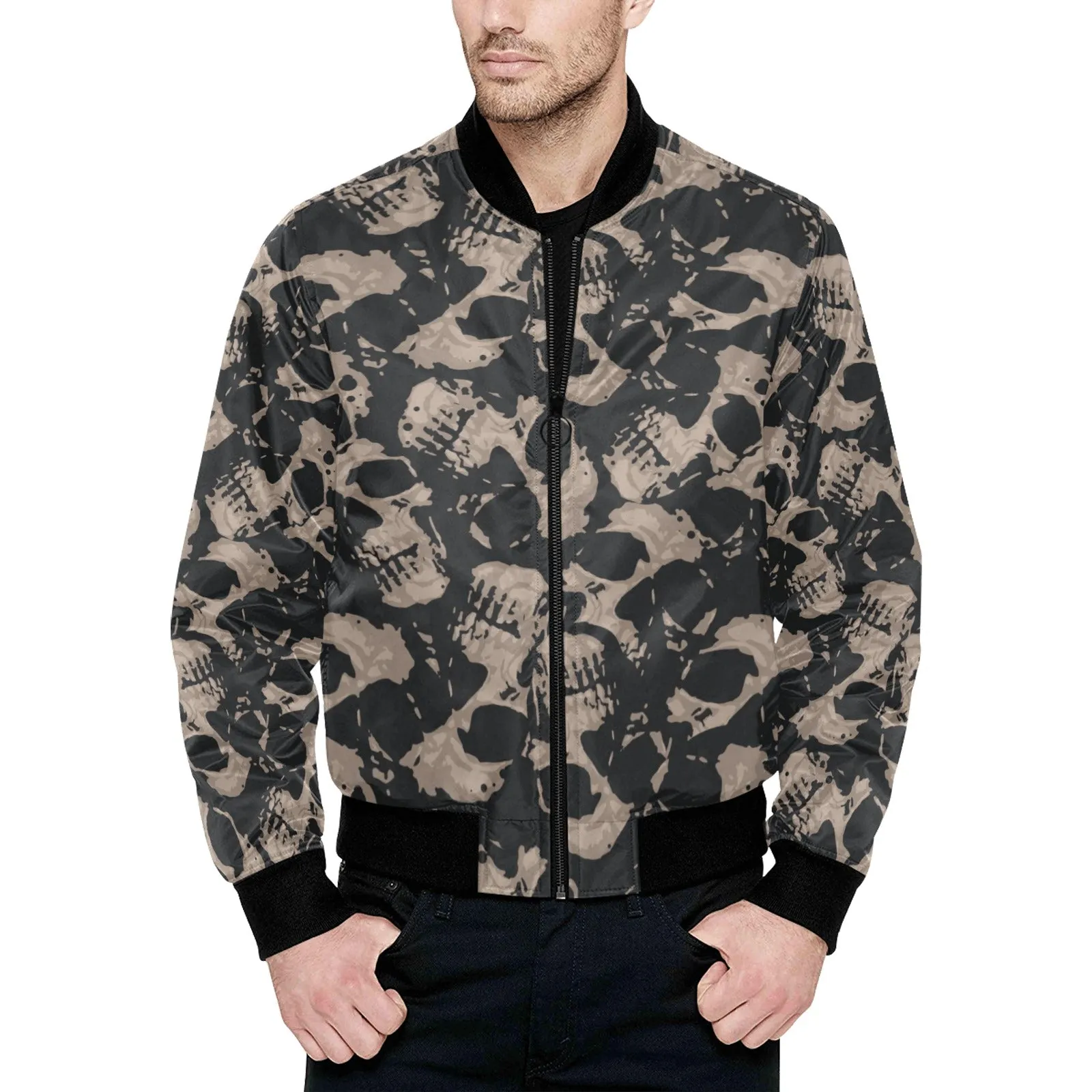 Skull Heads Bomber Jacket