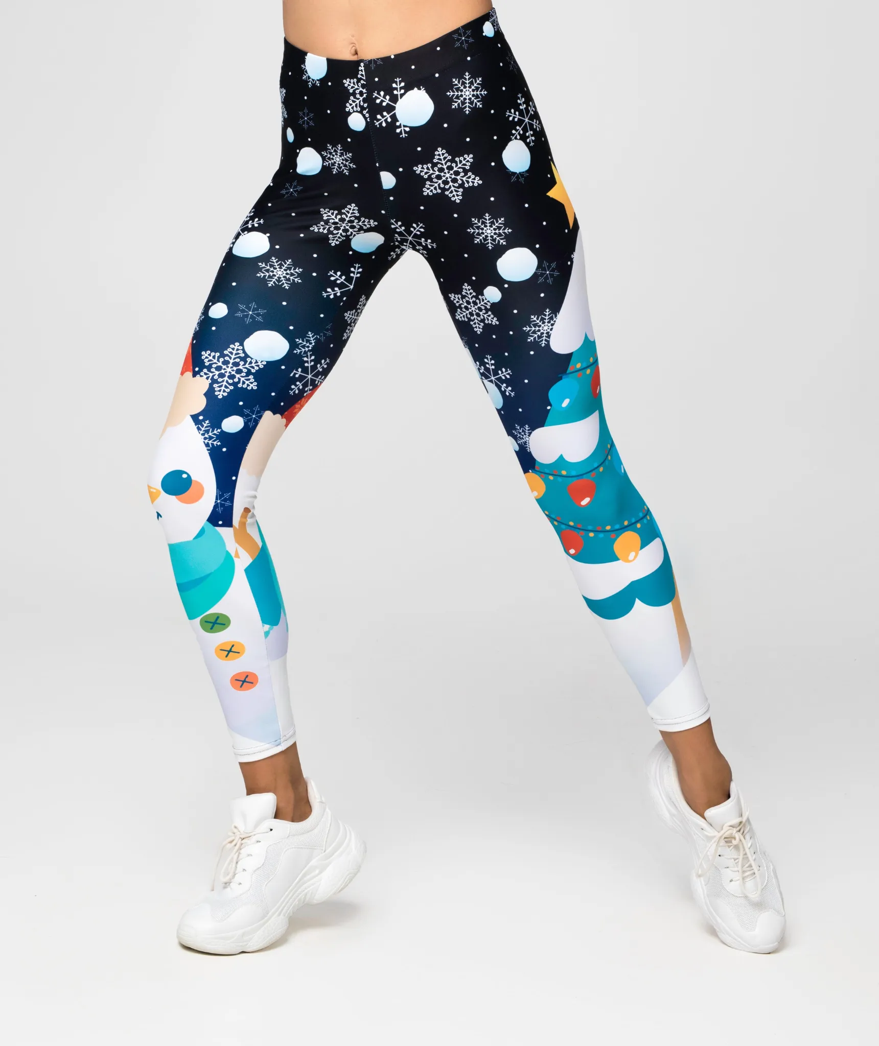Snowy Christmas Leggings