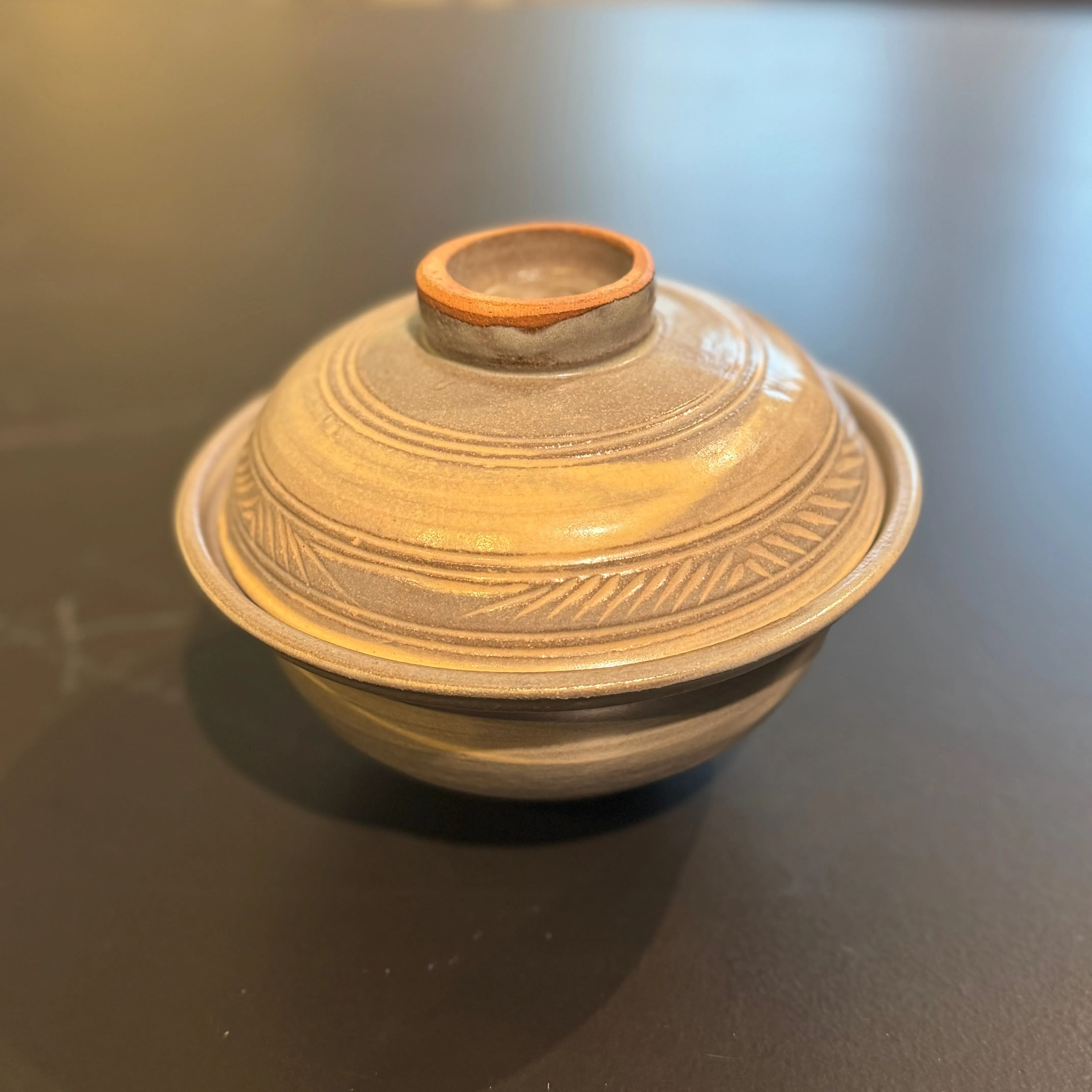 St. Johns 'Benedictine' Covered Bowl - Apprentice