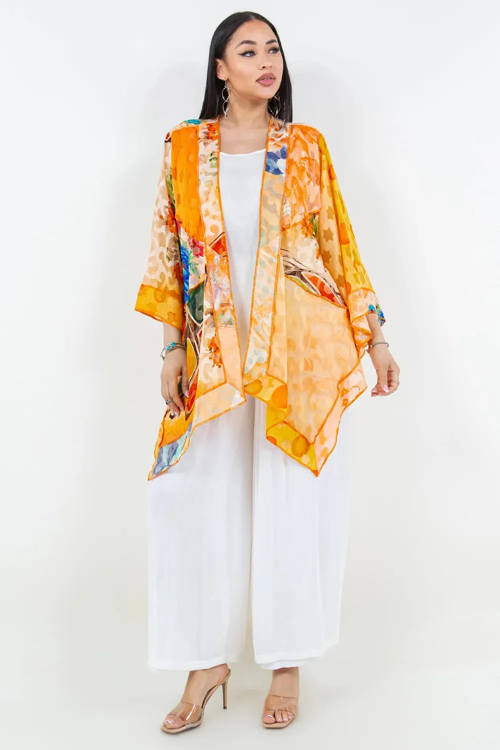 Sterling Style Short Butterfly Jacket - 5946SBJ TANGERINE