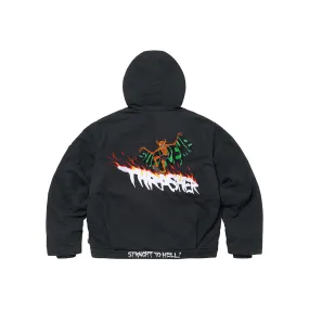 Supreme Thrasher Hooded Work Jacket Black (FW24)