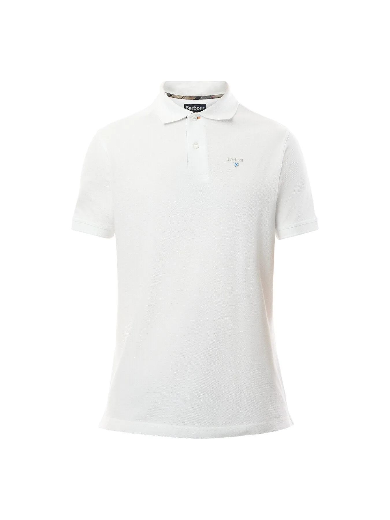 Tartan Pique Polo T-Shirt