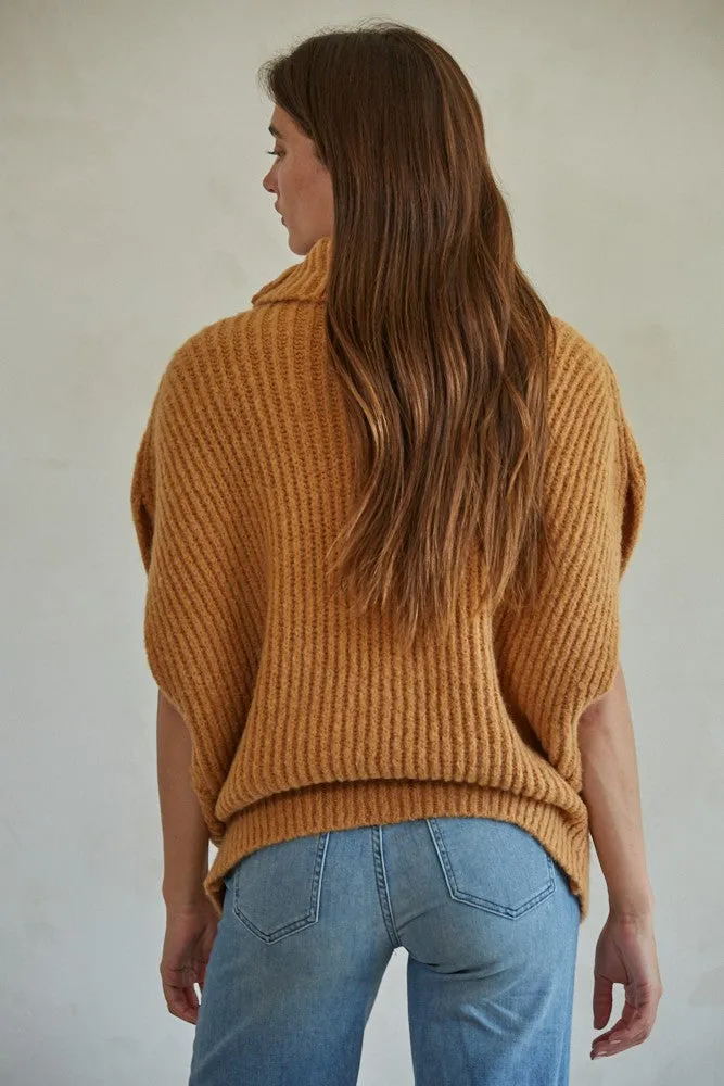 The Connie Turtleneck Vest Top