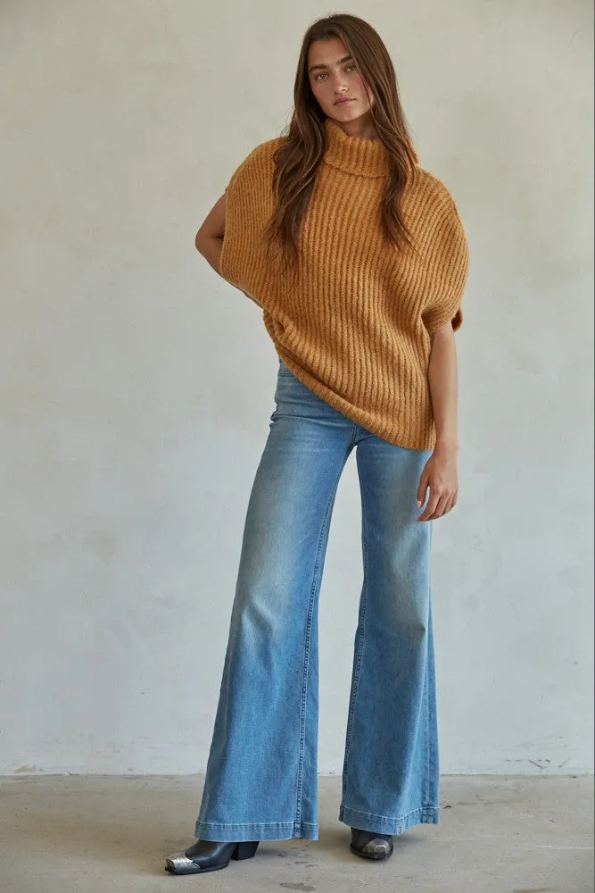 The Connie Turtleneck Vest Top
