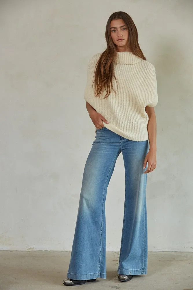 The Connie Turtleneck Vest Top