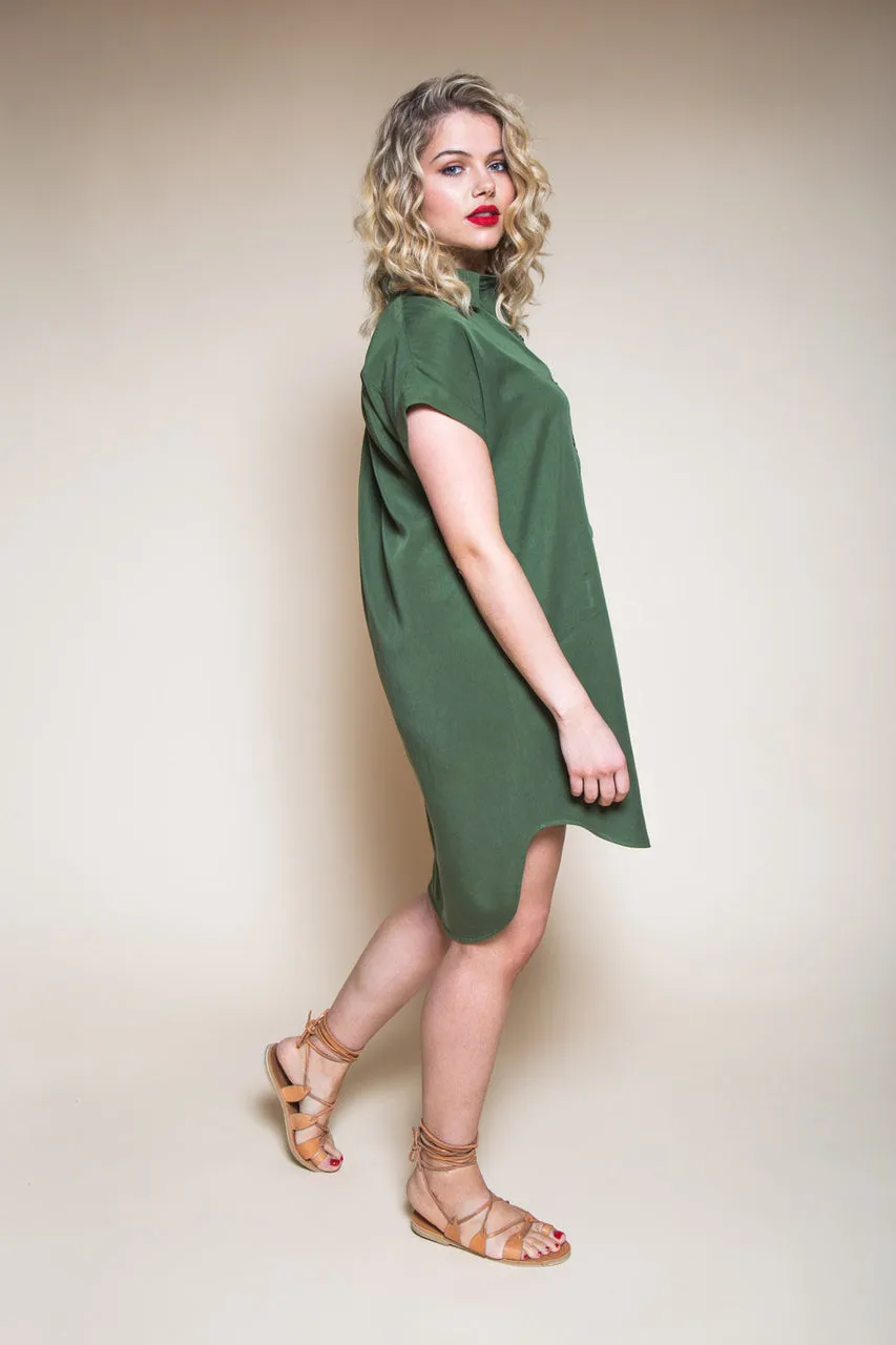 The Kalle Shirt Dress by Closet Core Patterns