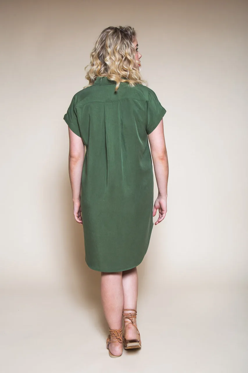 The Kalle Shirt Dress by Closet Core Patterns