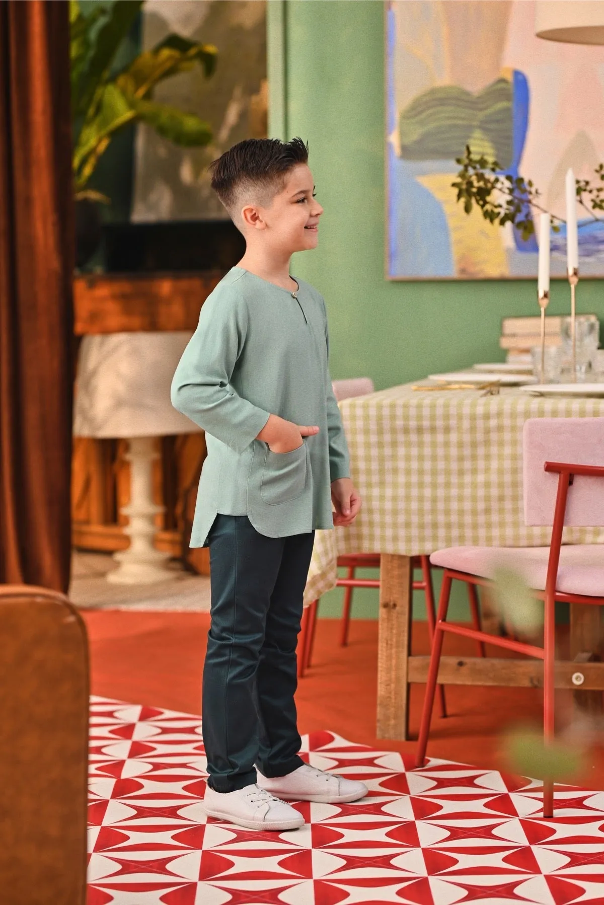 The Perfect Slim Fit Pants - Emerald Green