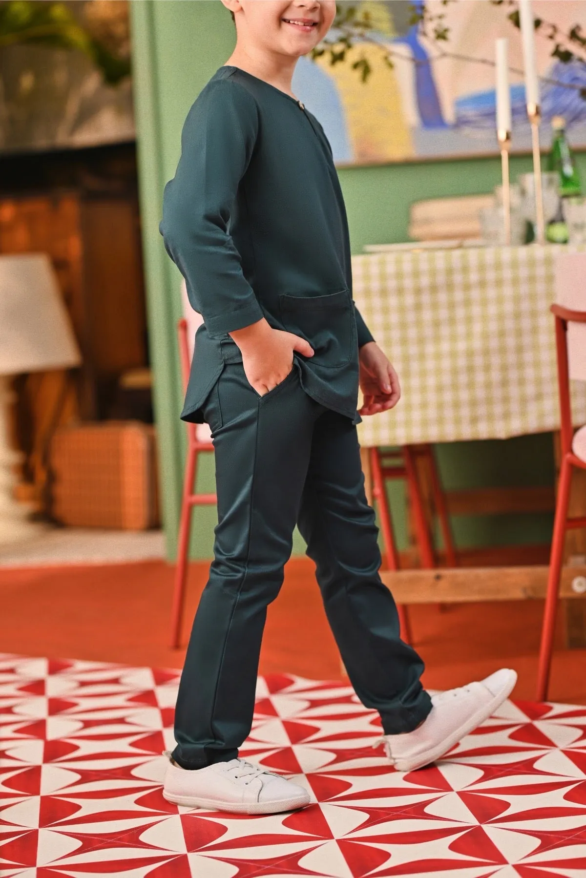 The Perfect Slim Fit Pants - Emerald Green