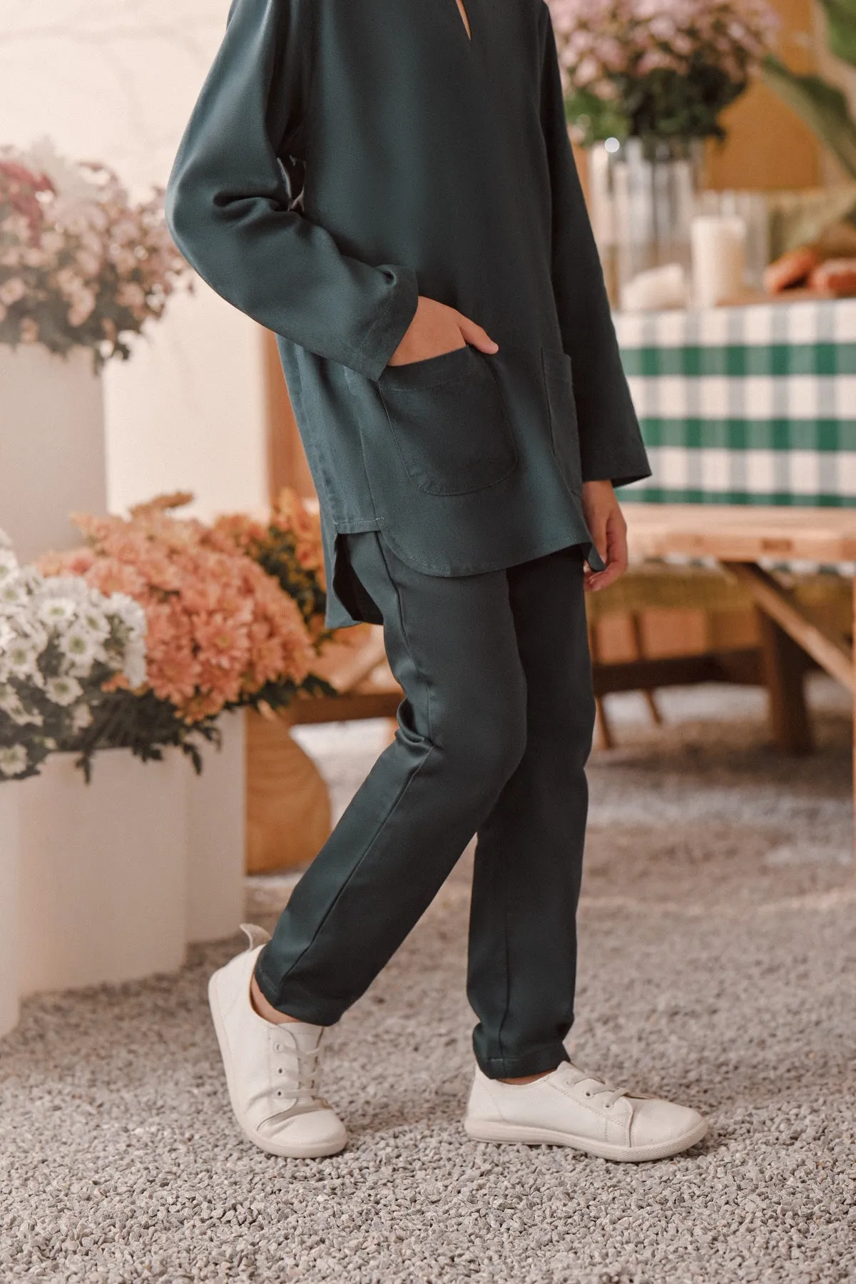 The Perfect Slim Fit Pants - Emerald Green