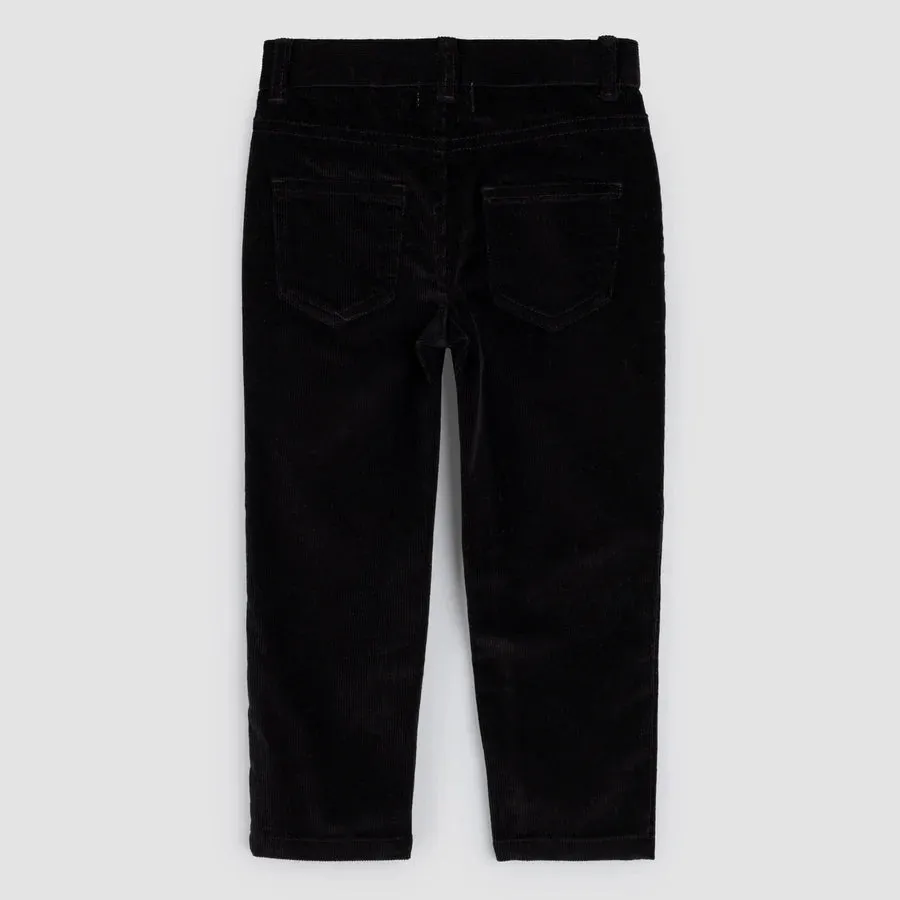 Toddler Corduroy Pants - Black