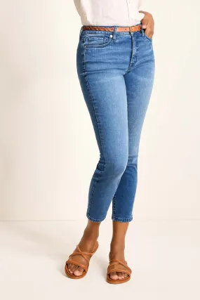 Tommy Bahama High-Rise Skinny Ankle Jeans - Style SW121109