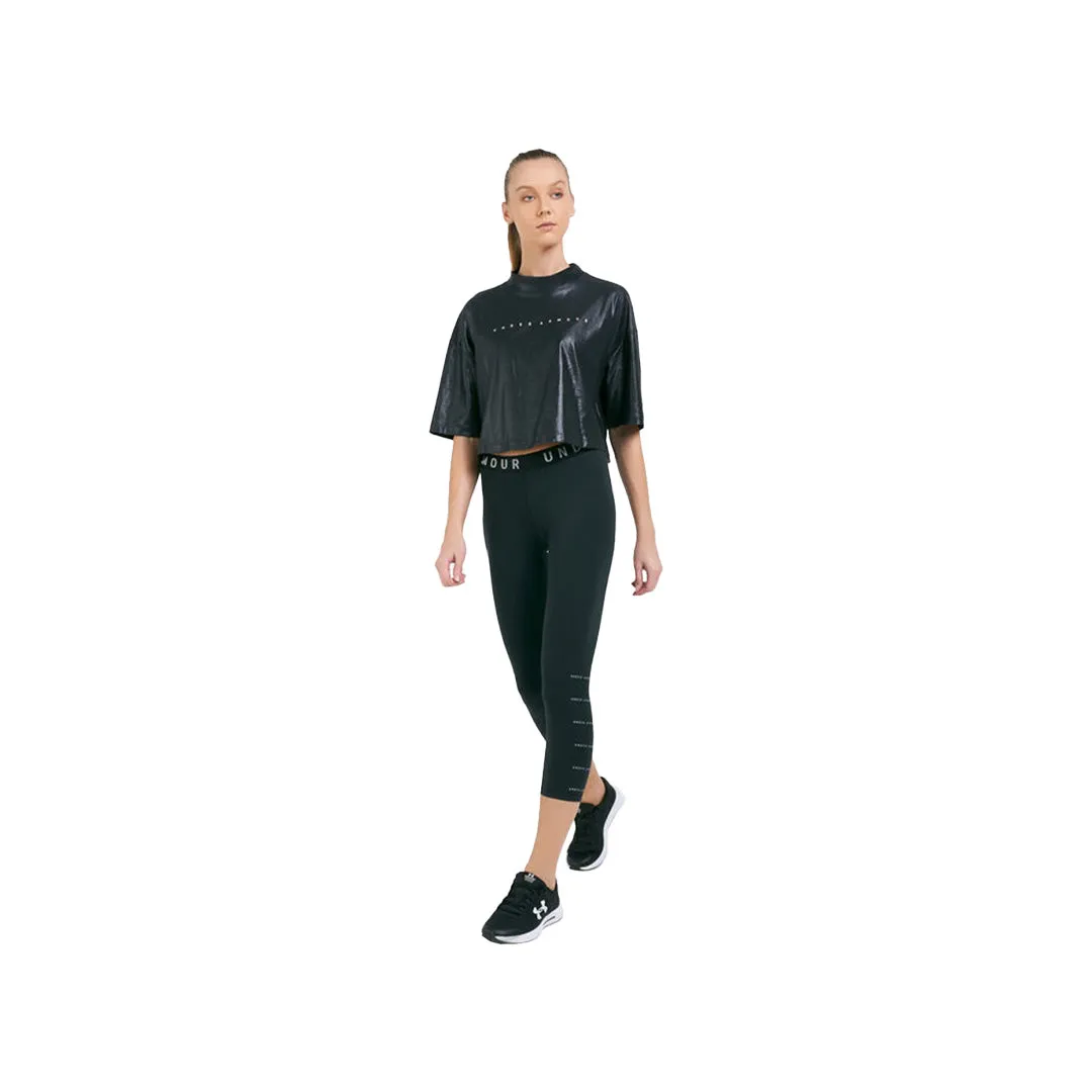 Under Armour Favorite Crop Graphic Womens Leggings, Size XS - UA1344210-001